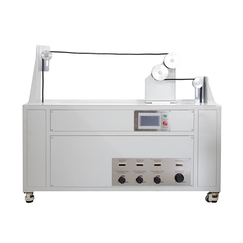 Cable flexure testing machine