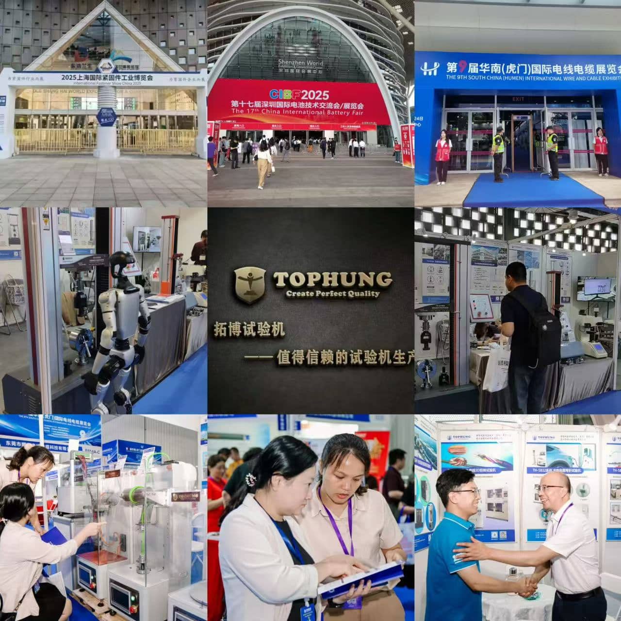 Suzhou Tophung Machine's Active Participation in Three Major Exhibitions in May