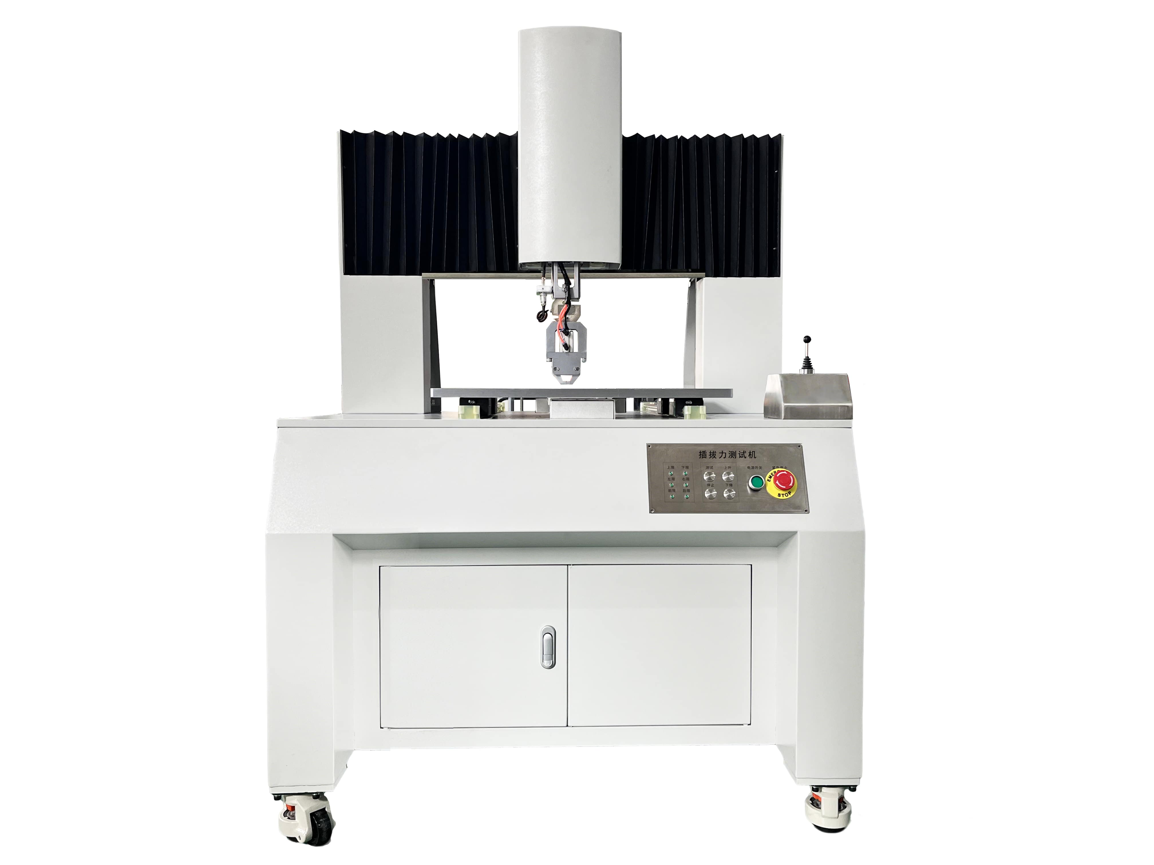 Fully automatic insertion and withdrawal force testing machine (three-axis type)