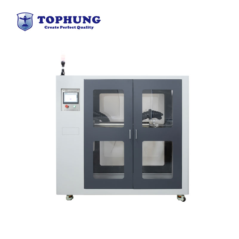 Robot pipeline package testing machine